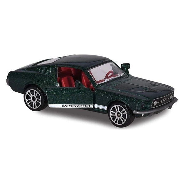 Класични автомобили Majorette Vintage, околу 7,5–8 см – Зелен класичен кабриолет