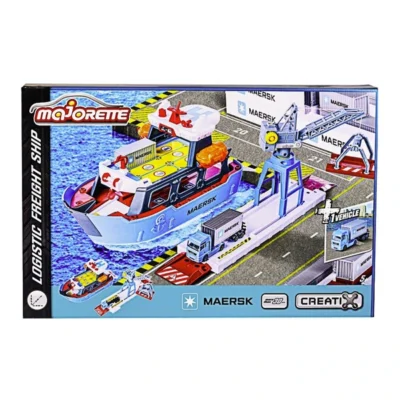 Пристаниште Majorette Creatix Maersk со брод и MAN камион – дополнителен приказ 1