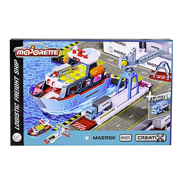 Пристаниште Majorette Creatix Maersk со брод и MAN камион – дополнителен приказ 1