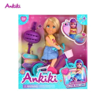 kukla AnKiki so velosiped – pogled 2