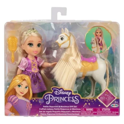 Rapuncel i konjot Maksimus – Mala kukla Rapuncel i konjot Maksimus Disney Princess Jakks Pacific