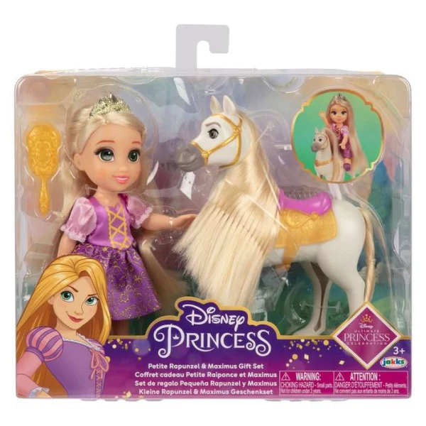 Rapuncel i konjot Maksimus – Mala kukla Rapuncel i konjot Maksimus Disney Princess Jakks Pacific