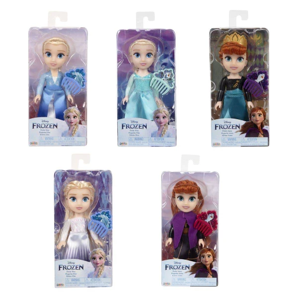 Мали кукли Frozen Ана и Елса Jakks Pacific 15 см — главен приказ на моделот