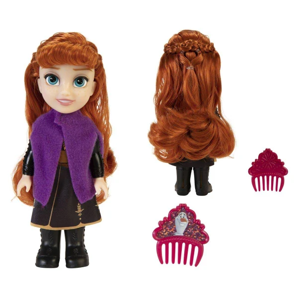 Мали кукли Frozen Ана и Елса Jakks Pacific 15 см — Ана, Виолетова — дополнителен приказ 11