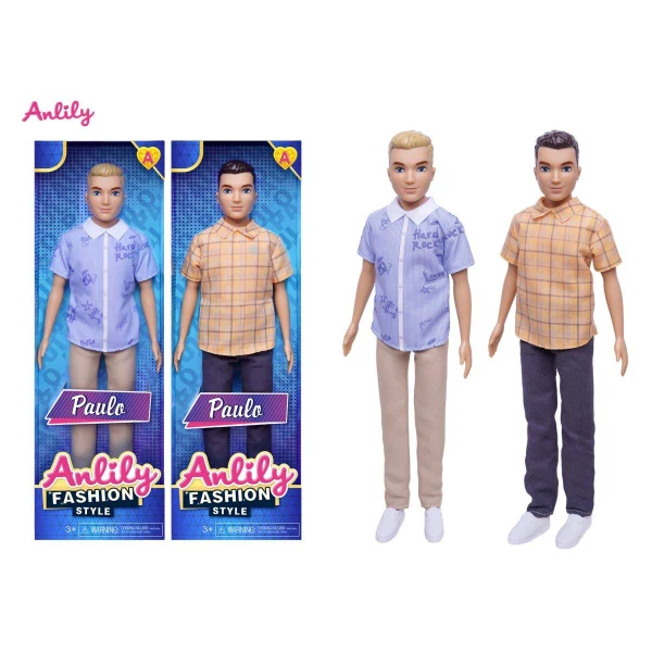 Машка кукла Paul Masen Toys 29 см — главен приказ на моделот