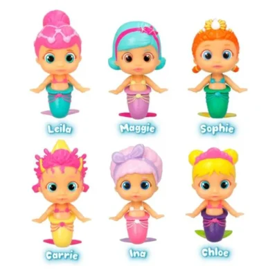 sirena vo shishe Bloopies – Mini sirena vo shishe Bloopies 8 sm shto prska voda