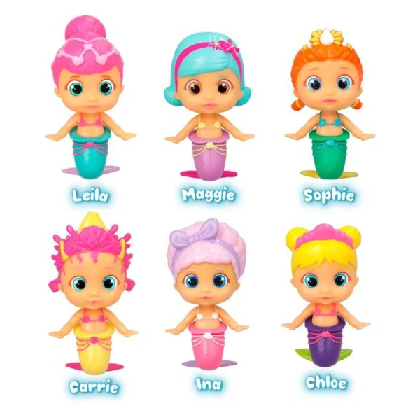 sirena vo shishe Bloopies – Mini sirena vo shishe Bloopies 8 sm shto prska voda