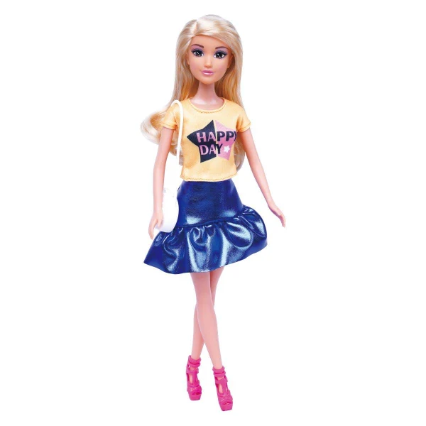 Модна кукла Анлили Masen Toys 29 см — Плава — дополнителен приказ 3