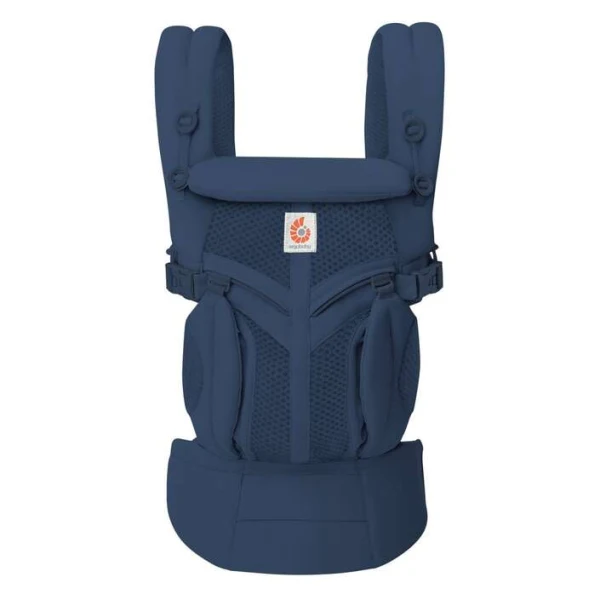Mrezhest kengur za bebe Ergobaby Omni Classic Mesh, temno sin (Midnight Blue), pogled od napred