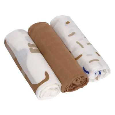 Муслин пелени Lässig Little Mateys L 80×80 cm, 3/1 — дополнителен приказ 2