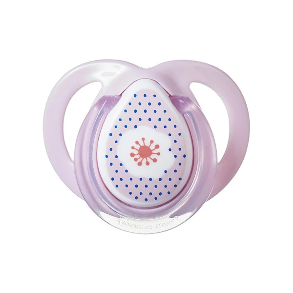 ortodontska cucla 0–6 meseci – Ortodontska cucla Tommee Tippee 0–6 meseci, rozova