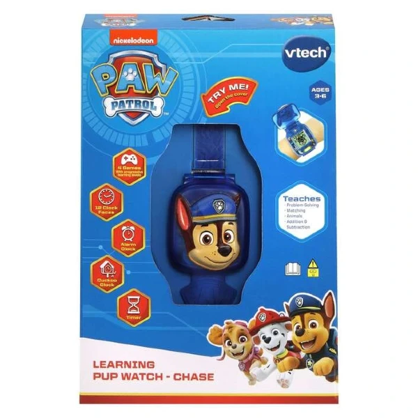Paw Patrol часовник VTech Chase со 4 игри – слика 2