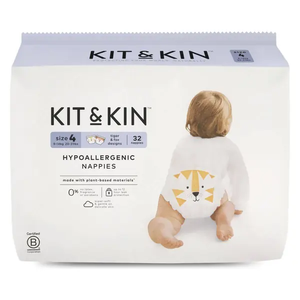 Пелени Kit & Kin за бебиња, големини 1–5 — главен приказ на моделот