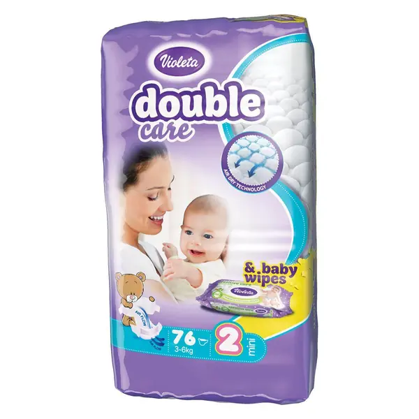 Пелени Violeta Double Care Air Dry — главен приказ на моделот