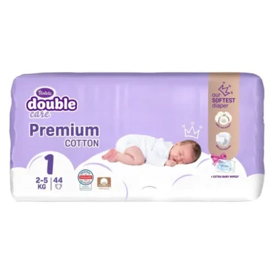 Пелени Violeta Premium Cotton 2–5 kg, 44 парчиња — главен приказ на моделот