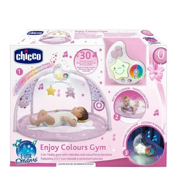 podlogi-za-igranje-chicco-enjoy-colors-rozova i sina svetla