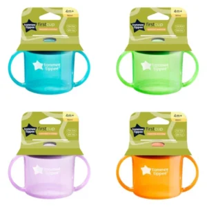 prva chasha First Cup – Prva chasha First Cup 190 ml Tommee Tippee so rachki, 4m+