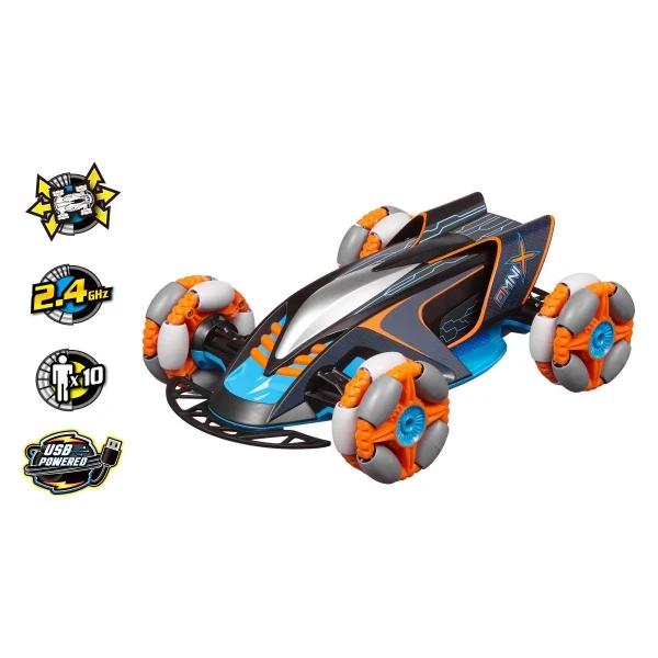 RC avtomobil so omni trkala – pogled 4