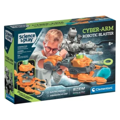 robotska raka blaster – Robotska raka blaster Clementoni Cyber-Arm so LED svetla
