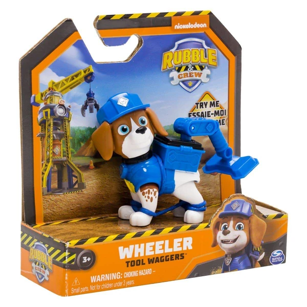 Фигури Rubble & Crew Tool Waggers со градежна опрема – дополнителен приказ 12