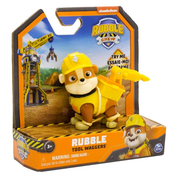 Фигури Rubble & Crew Tool Waggers со градежна опрема – дополнителен приказ 13