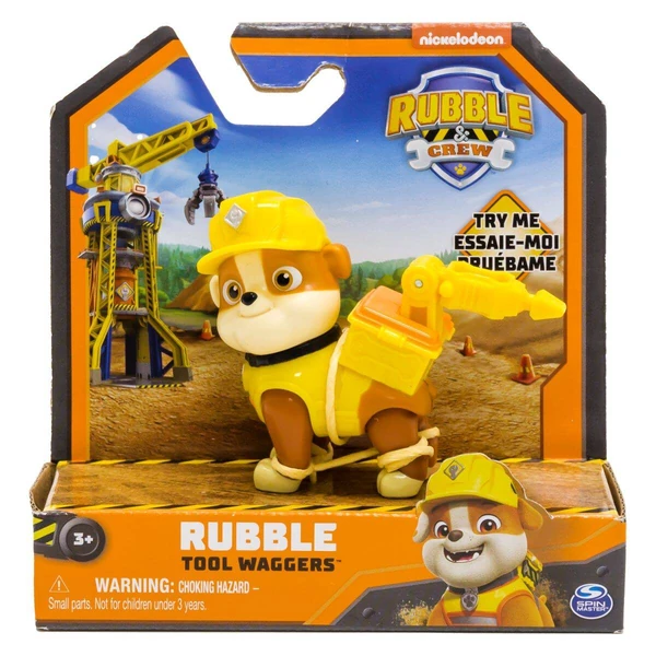 Фигури Rubble & Crew Tool Waggers со градежна опрема – дополнителен приказ 9