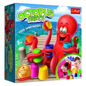 igra so chashki – Semejna igra so chashki Trefl Octopus za 1–3 igrachi
