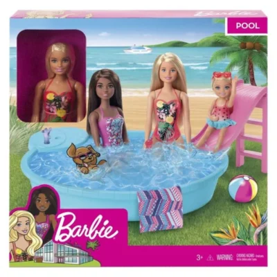 Barbie bazen so lizgalka – pogled 2