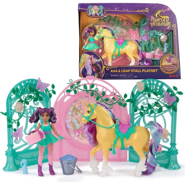 shtala za ednorozi – Shtala za ednorozi Unicorn Academy so Ava, Leaf i 15 dodatoci