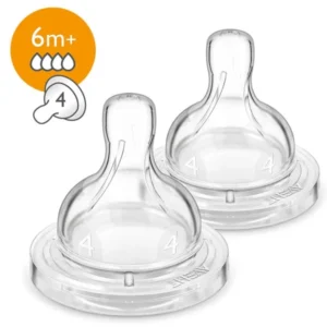 cucla Anti-colic 6+ m – Silikonska cucla Anti-colic 6+ m Philips Avent, protok 4