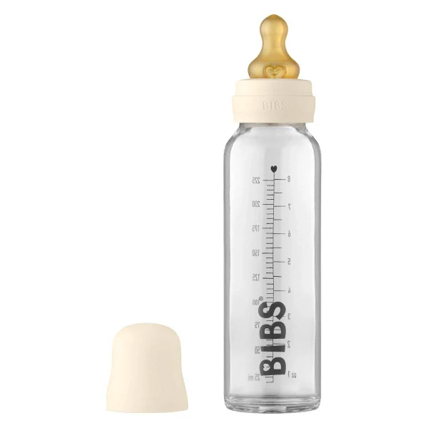stakleno shishe Bibs 225 ml – Krem