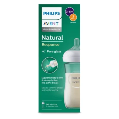 stakleno shishe Natural Response – Stakleno shishe Natural Response Philips Avent 240 ml