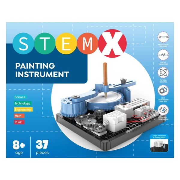 Машина за цртање STEMX DIY STEAM со 48 шари – дополнителен приказ 2