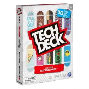 Tech Deck фингерборд 10 парчиња DLX Pro Pack