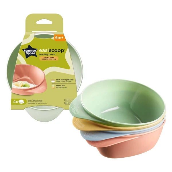 Сет чинии Tommee Tippee, 4 парчиња, 6м+