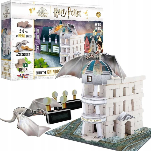 Градежни комплети Trefl Brick Trick Harry Potter – Harry Potter – Gringotts