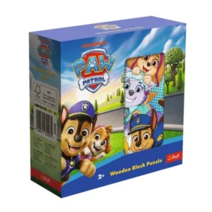Дрвени сложувалки со коцки Trefl – избор на мотив – Дрвени коцки – Paw Patrol