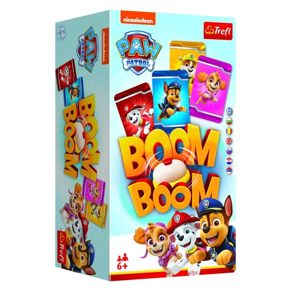 Друштвена игра Trefl Boom Boom со картички и ѕвонче – приказ 3
