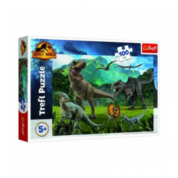 Сложувалки Trefl со 100 делови – избор на слика – Диносауруси од Jurassic World