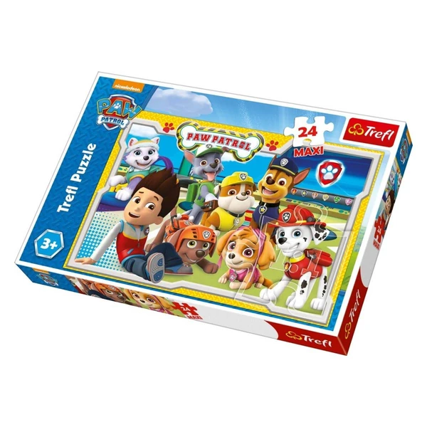 Макси сложувалки Trefl со 24 делови – Maxi – Paw Patrol спасувачка екипа