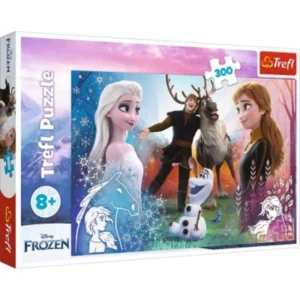 Сложувалки Trefl со 300 делови – Frozen или Avengers – 300 – волшебното време на Frozen
