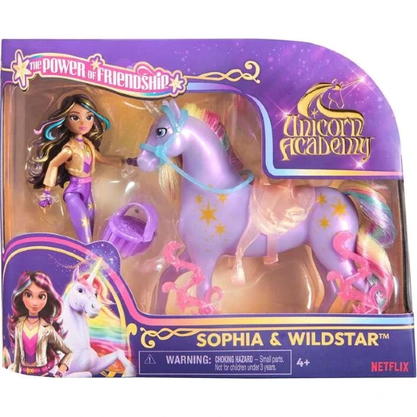 Unicorn Academy сет со кукла Sophia и Wildstar – слика 3