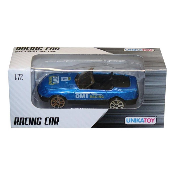 Мини автомобили Unikatoy Racing Car, 1:72, модел 25019 – Сино тркачко купе