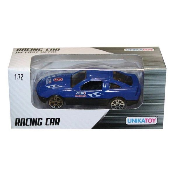 Мини автомобили Unikatoy Racing Car, 1:72, модел 25019 – Сино купе со пламен